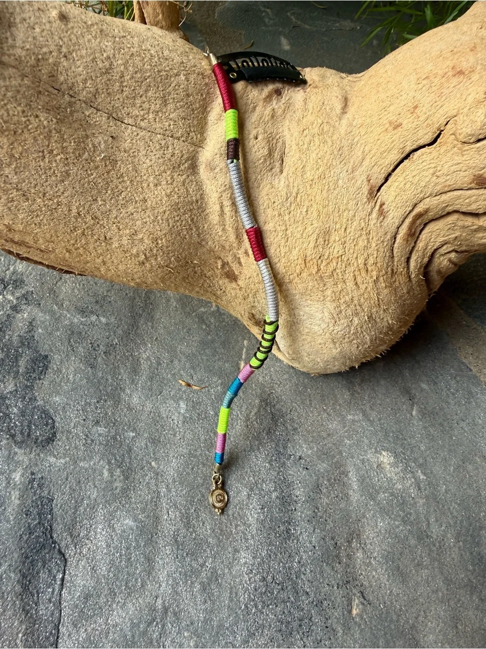 New🌟Free People-Colorful Thread-Wrap Hair Clip